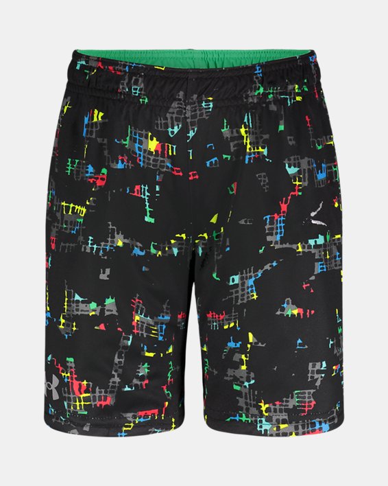 Boys' Toddler UA Rattle Reversible Shorts, Green, pdpMainDesktop image number 1
